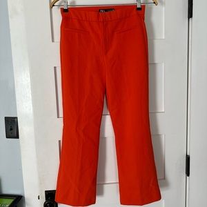 Orange Zara Pants